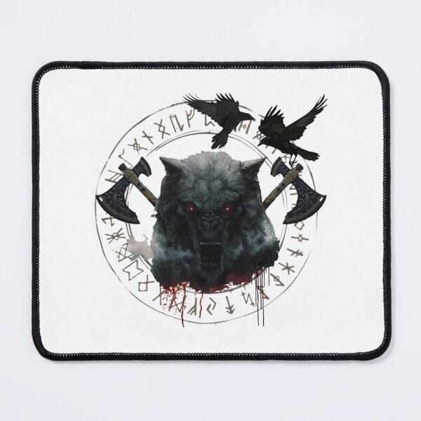 Item preview, Fenrir huginn muninn designed and sold by Nathaniel Cerami.
