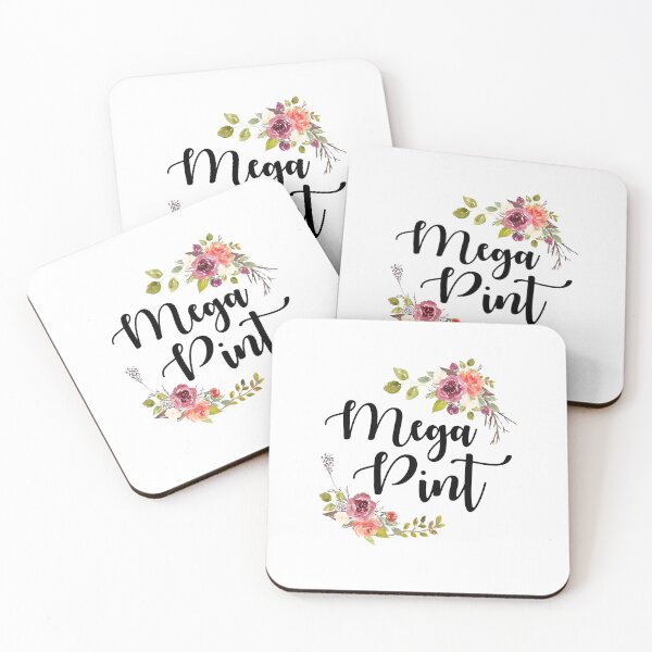 Artikelvorschau, Mega-Pint-Wein-Aquarell-Blumen entworfen und verkauft von KemeDesign.