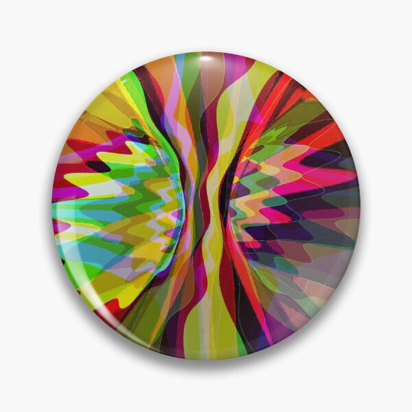 Item preview, Abstract Multicolored Twisted Fractal Split 9 designed and sold by SXW Designs.