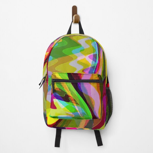 Item preview, Abstract Multicolored Twisted Fractal Split 9 designed and sold by SXW Designs.