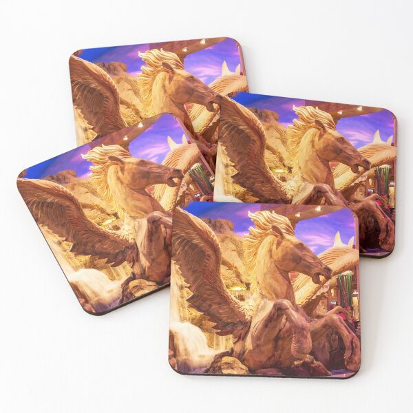 Item preview, Winged horse at Fountain of The Gods, Caesars Palace, Las Vegas designed and sold by Travelways.