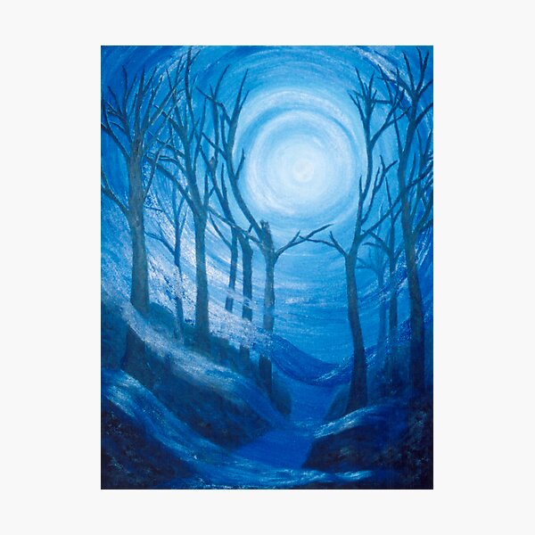 U Storm Moon Fotodruck