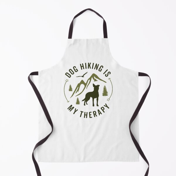Item preview, Dog Hiking is My Therapy | Minimalist Outdoor Mountain Adventure Dog designed and sold by arlutai.
