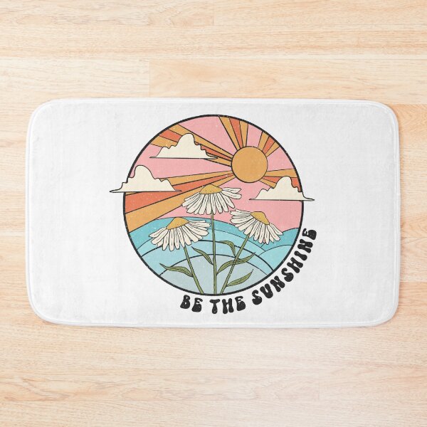 Item preview, Be The Sunshine, Sunflower Boho Retro Vibes designed and sold by andieartco.