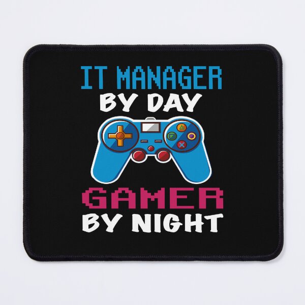 Item preview, IT manager By Day Gamer By Night shirt, Funny IT manager Gamer Birthday Gift, IT manager Dad Husband Boyfriend Video games Lovers Christmas Gift  designed and sold by xlnv.