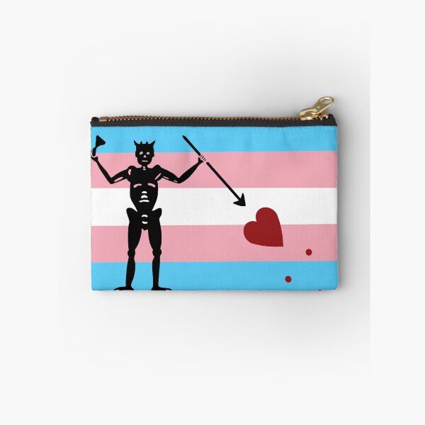 Item preview, Pirate pride flag transgender Blackbeard designed and sold by Theoldgirl900.