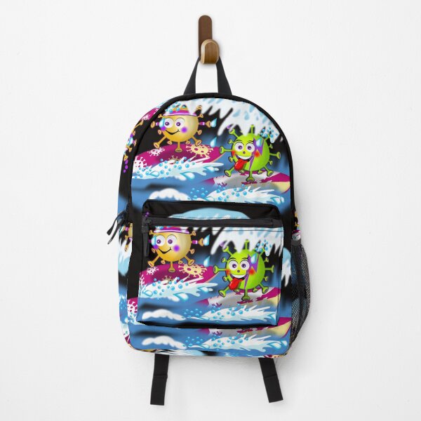 Item preview, Dani and Samson surfing on the beach designed and sold by simonsitos.