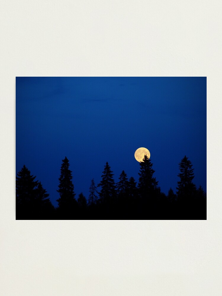 Alternate view of The Moon Photographic Print