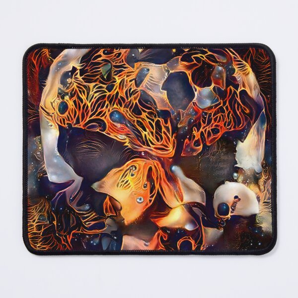 Item preview, Skull on Fire 0204 designed and sold by DiscoGypsyFish.