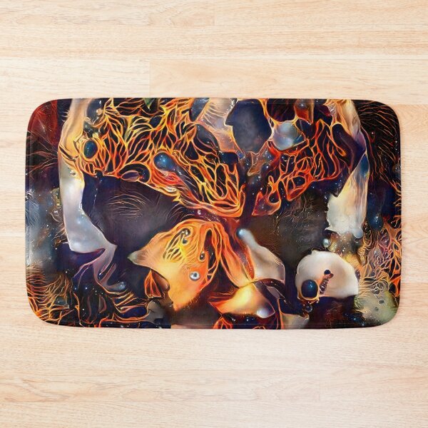 Item preview, Skull on Fire 0204 designed and sold by DiscoGypsyFish.