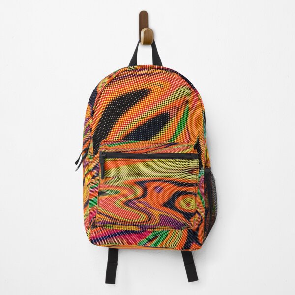 Item preview, orange colorful Liquid texture abstract paint  designed and sold by Trendykit.