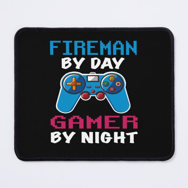 Item preview, fireman By Day Gamer By Night shirt, Funny fireman Gamer Birthday Gift, fireman Dad Husband Boyfriend Video games Lovers Christmas Gift  designed and sold by xlnv.