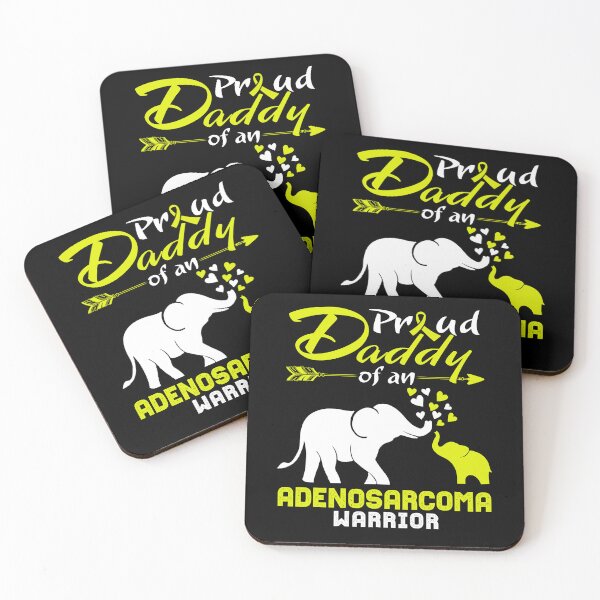Item preview, Proud Daddy Of An Adenosarcoma Warrior designed and sold by Hatjar.