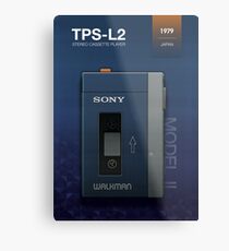 Sony Walkman - TPS-L2 Model 2 Metal Print