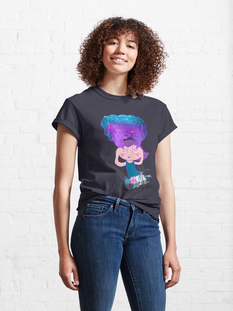 Alternate view of Super Eyesight Girl Classic T-Shirt