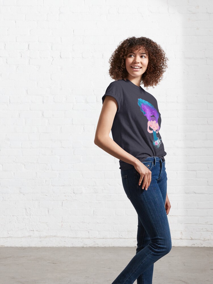 Alternate view of Super Eyesight Girl Classic T-Shirt