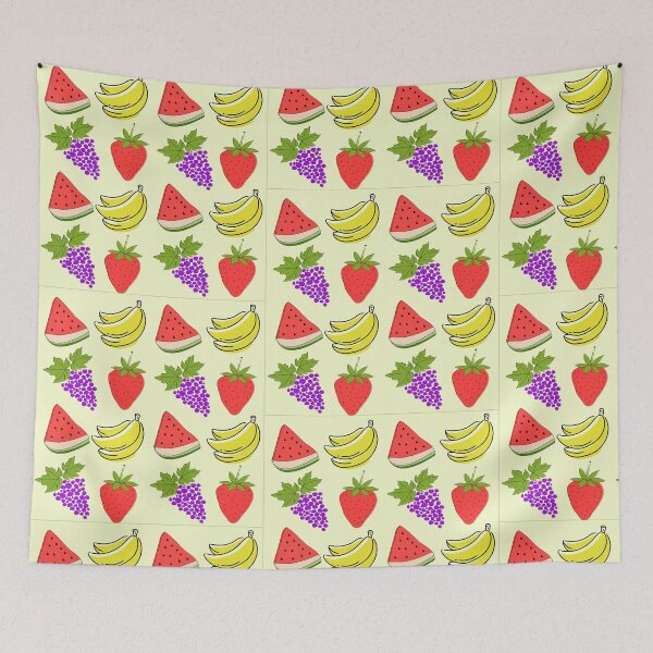 Item preview, Cute Fruits - Pattern designed and sold by TheEndlessStore.
