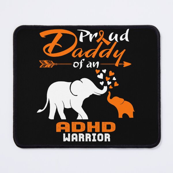 Item preview, Proud Daddy Of An ADHD Warrior designed and sold by Hatjar.