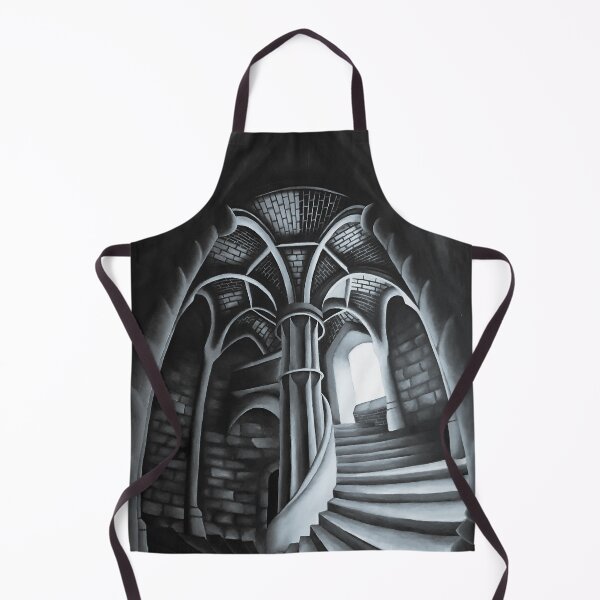 Item preview, Grand Gothic Entrance, Black and White designed and sold by EMHaleART.