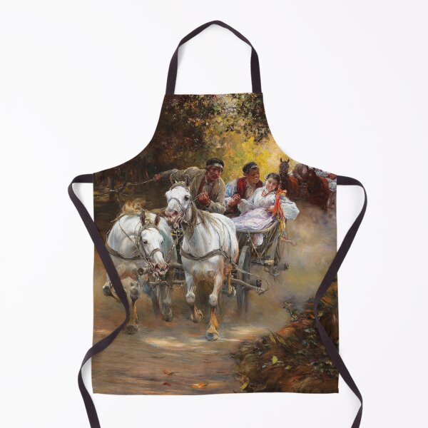 Item preview, Country Wedding | Alfred von Wierusz-Kowalski | Polish Culture Art designed and sold by CJET.