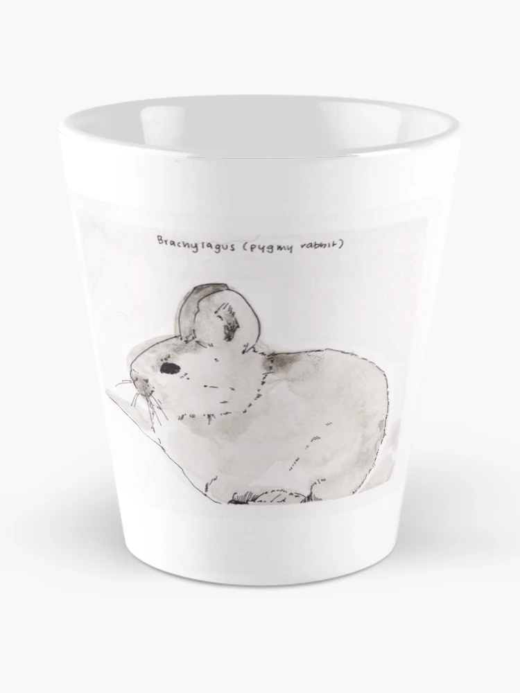 Thumbnail 2 of 4, Coffee Mug, Pygmy Rabbit (Brachylagus) designed and sold by Z Roesler.