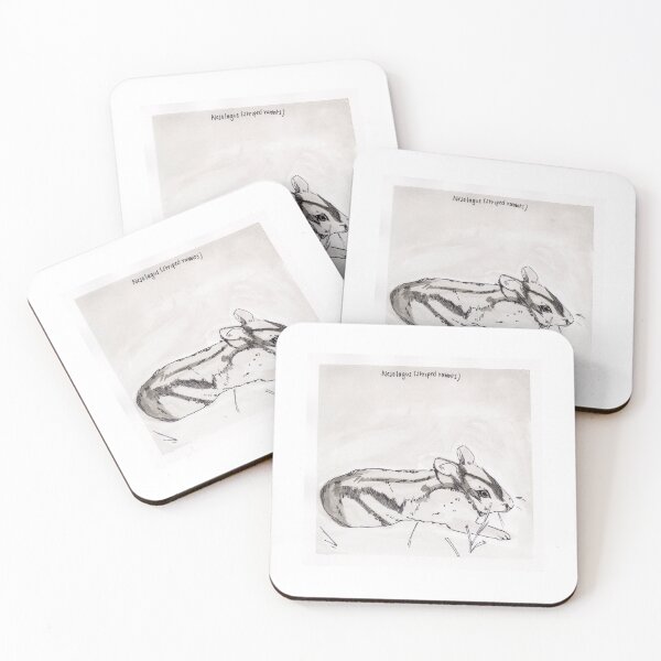 Item preview, Striped Rabbit (Nesolagus) designed and sold by Z Roesler.