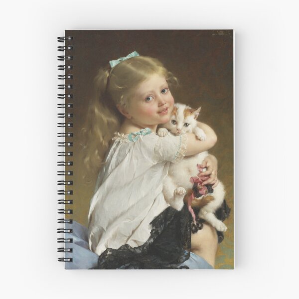 Item preview, Her Best Friend | Emile Munier | 1882 Nursery Art designed and sold by CJET.