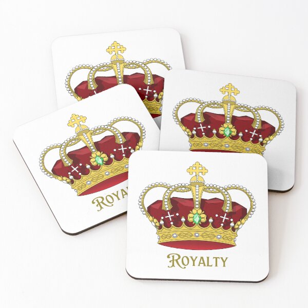Item preview, Cute Royalty Burgundy and Golden Crown  designed and sold by silviaol.