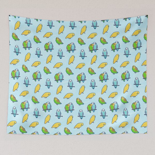 Item preview, Budgie Buddies designed and sold by Macbendigo.