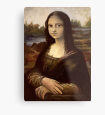 ACEO Mona Lisa I Metal Print