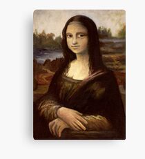 ACEO Mona Lisa I Canvas Print