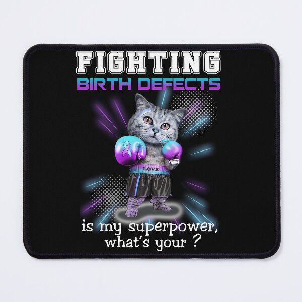 Item preview, Funny Cat Fighting Birth defects Is My Superpower What's Your designed and sold by Kohend.