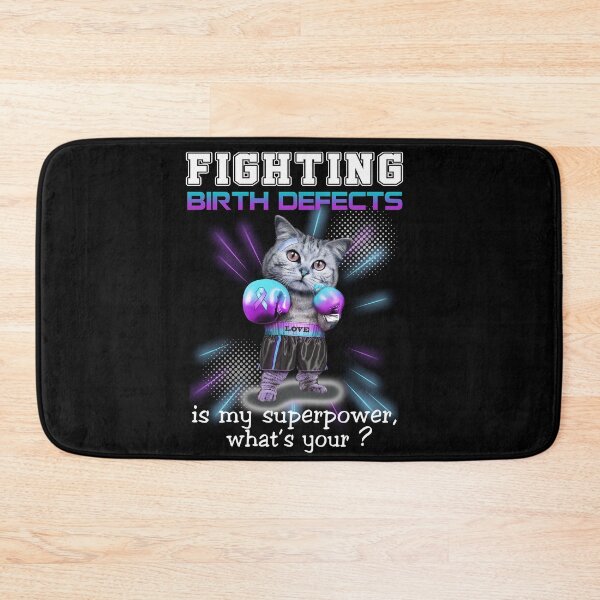 Item preview, Funny Cat Fighting Birth defects Is My Superpower What's Your designed and sold by Kohend.
