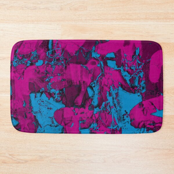 Item preview, Bright modern pink azure blue pattern - abstract art designed and sold by fowons.