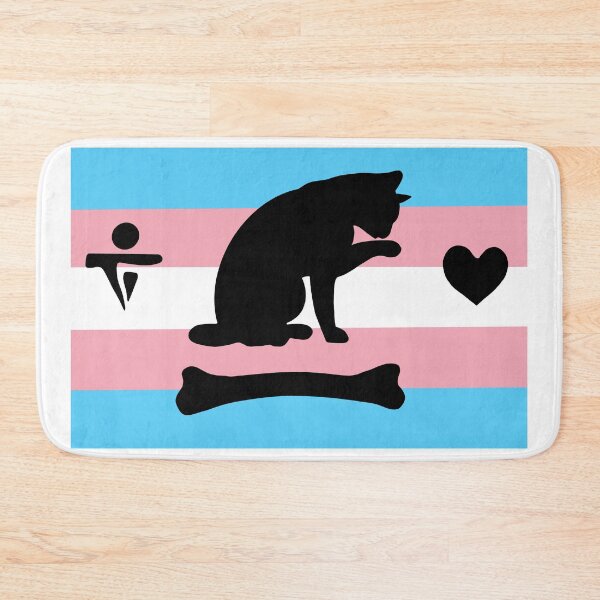 Item preview, Pirate pride flag transgender Bonnet designed and sold by Theoldgirl900.