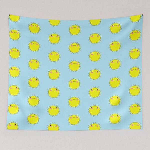 Item preview, Cute Happy Sun with a Face designed and sold by TheEndlessStore.
