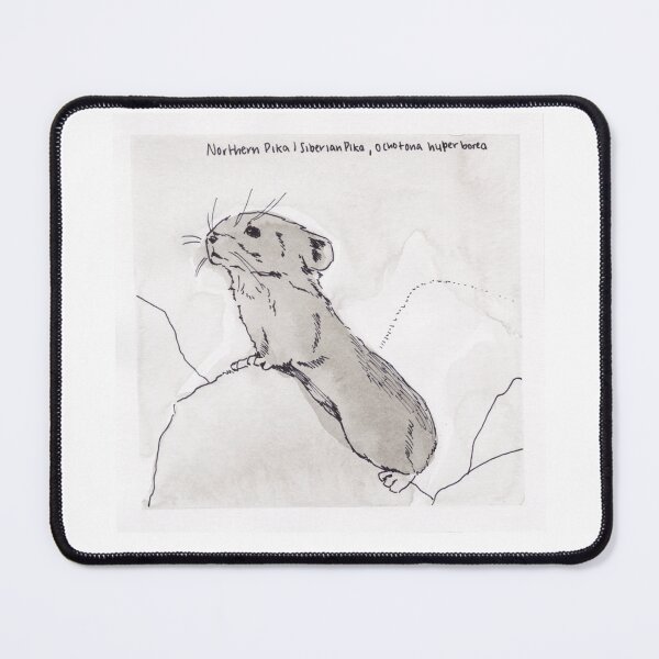 Item preview, Northern/Siberian Pika (Ochotona hyperborea) designed and sold by Z Roesler.