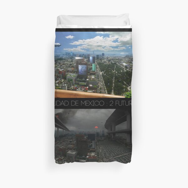 Ciudad de Mexico - 2 futuros Duvet Cover
