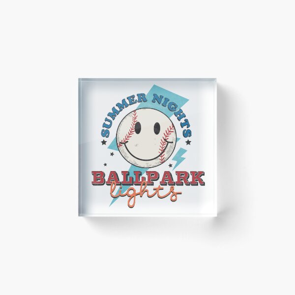 Item preview, Summer Nights Ball Park Lights, Vintage Retro Vibes, Baseball Lover, Baseball Game designed and sold by andieartco.