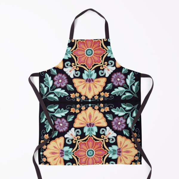 Item preview, Garden Mandala - midnight designed and sold by AprilAppleArt.