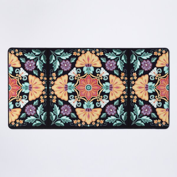 Item preview, Garden Mandala - midnight designed and sold by AprilAppleArt.