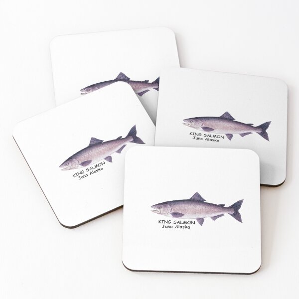 Item preview, KING SALMON JUNO ALASKA designed and sold by cgullart.
