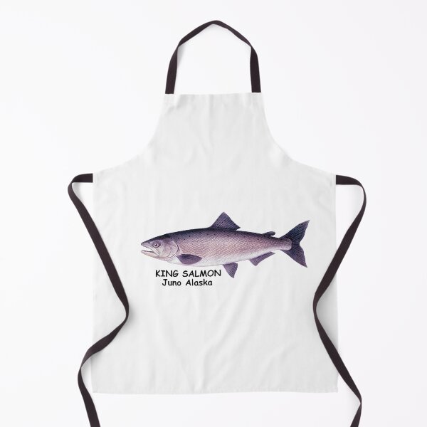 Item preview, KING SALMON JUNO ALASKA designed and sold by cgullart.