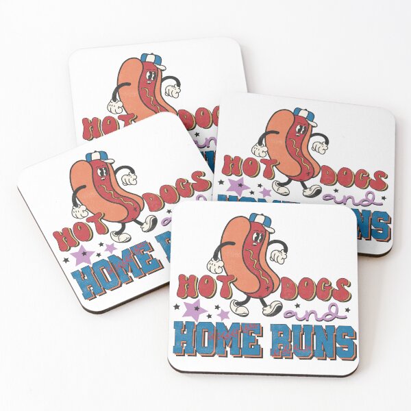 Item preview, Hot Dogs and Home Runs Game Day Concessions Vintage Retro Vibes, Baseball Lover, Baseball Game designed and sold by andieartco.