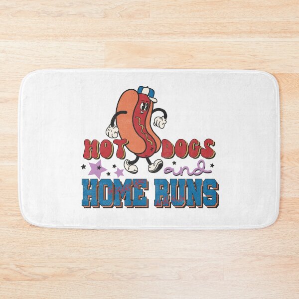 Item preview, Hot Dogs and Home Runs Game Day Concessions Vintage Retro Vibes, Baseball Lover, Baseball Game designed and sold by andieartco.