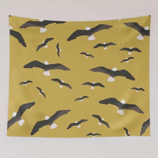Item preview, flying eagle (yellow sky) designed and sold by kim tang.