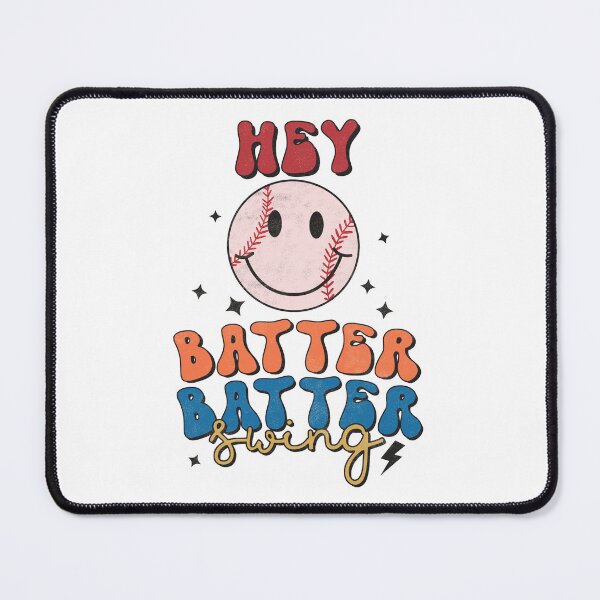 Item preview, Hey Batter Batter Swing, Vintage Retro Vibes, Baseball Lover, Baseball Game designed and sold by andieartco.