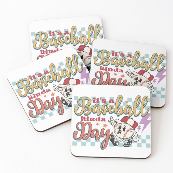 Item preview, It's A Baseball Kinda Day, Vintage Retro Vibes, Baseball Lover, Baseball Game designed and sold by andieartco.