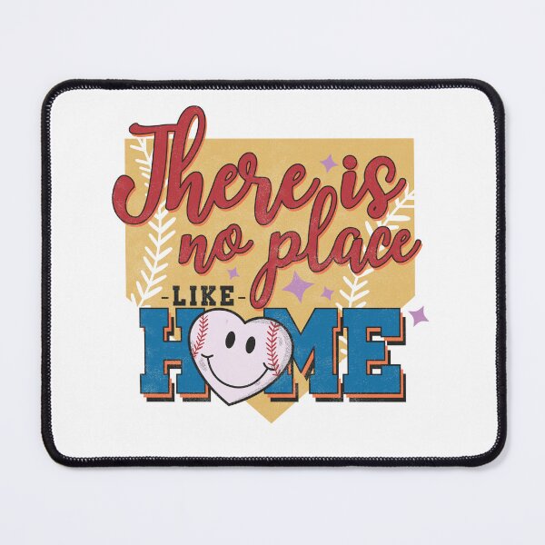 Item preview, There's No Place Like Home Baseball Vintage Retro Vibes, Baseball Lover, Baseball Game designed and sold by andieartco.