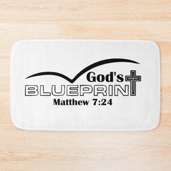 Item preview, God’s Blueprint (Matthew 7:24) designed and sold by BLYFTD.